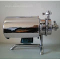 Stainless steel sanitary self priming centrifugal pump for syrup oil and wine